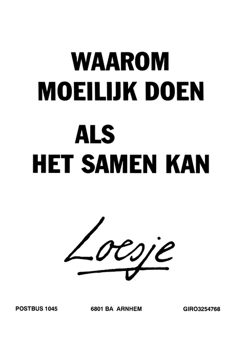 loesje-samen